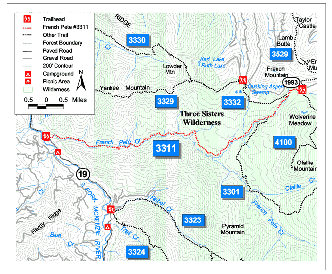 FRENCH PETE CAMPGROUND（俄勒冈州）