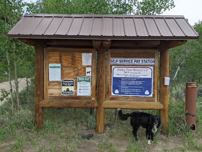 New Fork Lake Group Campground（怀俄明州）