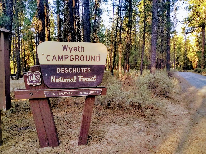 WYETH CAMPGROUND - DESCHUTES
