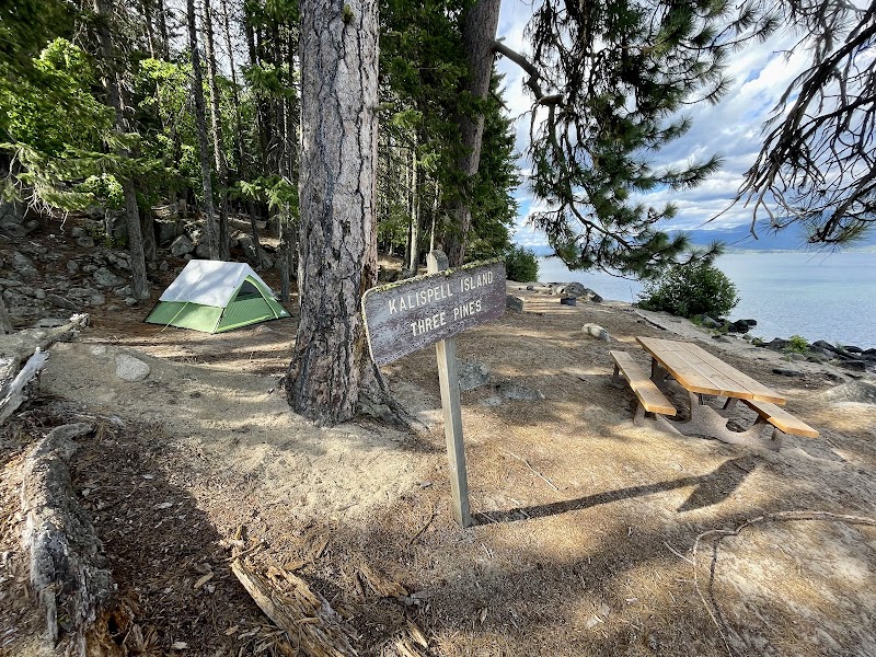 KALISPELL ISLAND BOAT-IN CAMPGROUND